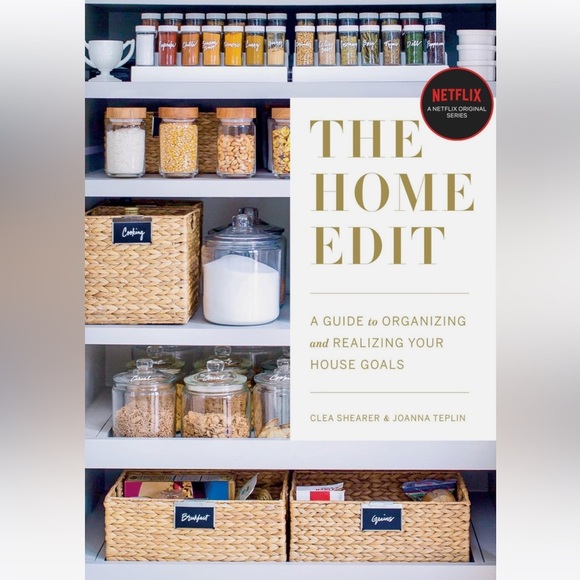The Home Edit Other - The Home Edit White and Gold Food Storage Solutions